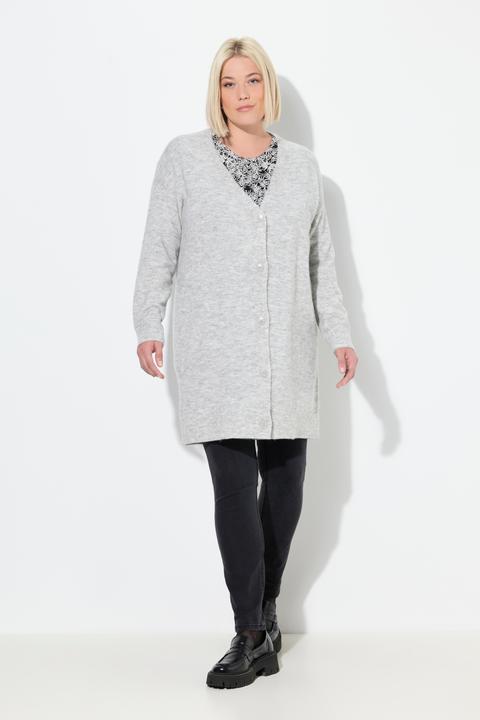 Actual product image Ulla Popken Oversized Knit Cardigan (60)