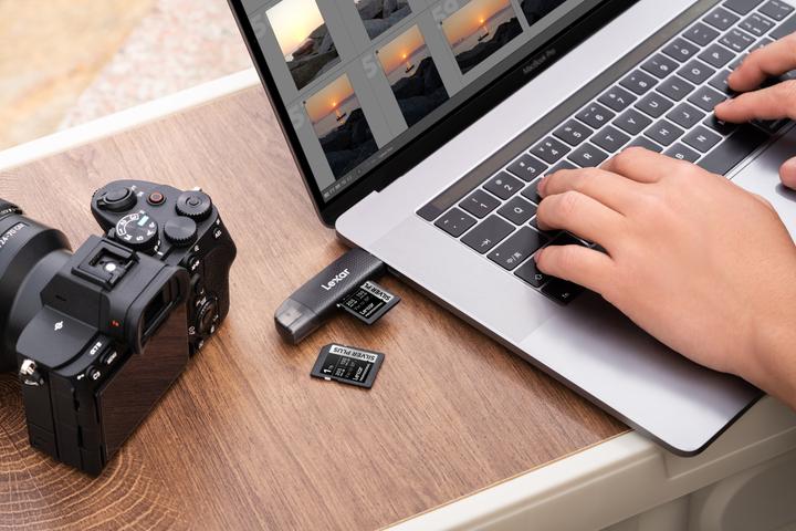 Actual product image Lexar Professional Silver Plus (64 GB, SDXC, U3, UHS-I)