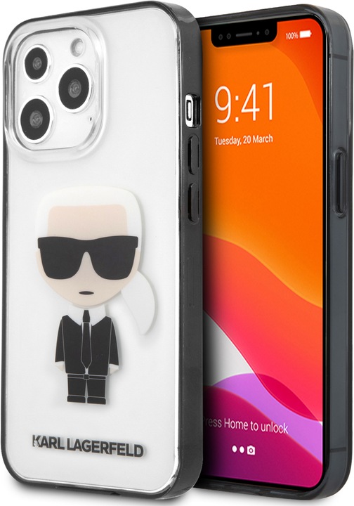 Immagine prodotto Karl Lagerfeld Caso (Apple iPhone 13 Pro, Apple iPhone 13)