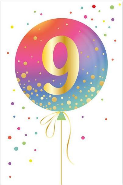 Actual product image Card Group Birthday card balloon 9