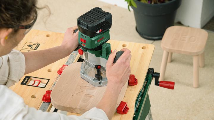 Actual product image Bosch Home & Garden Router combination set