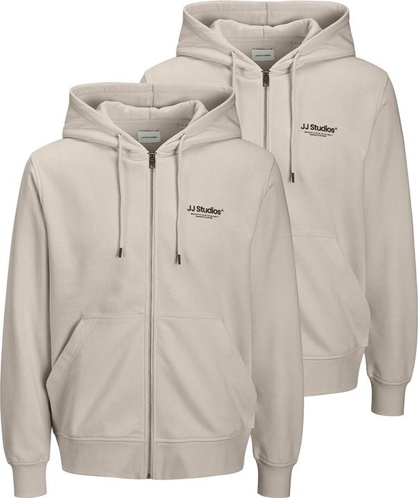 Produktbild Jack & Jones - Soho - Sweatjacke / Hoodie - 2er Pack (S Grau) (S)