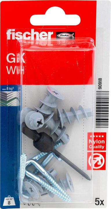 Actual product image Fischer Gypsum plasterboard dowel GK WH K (5) (5 pcs.)