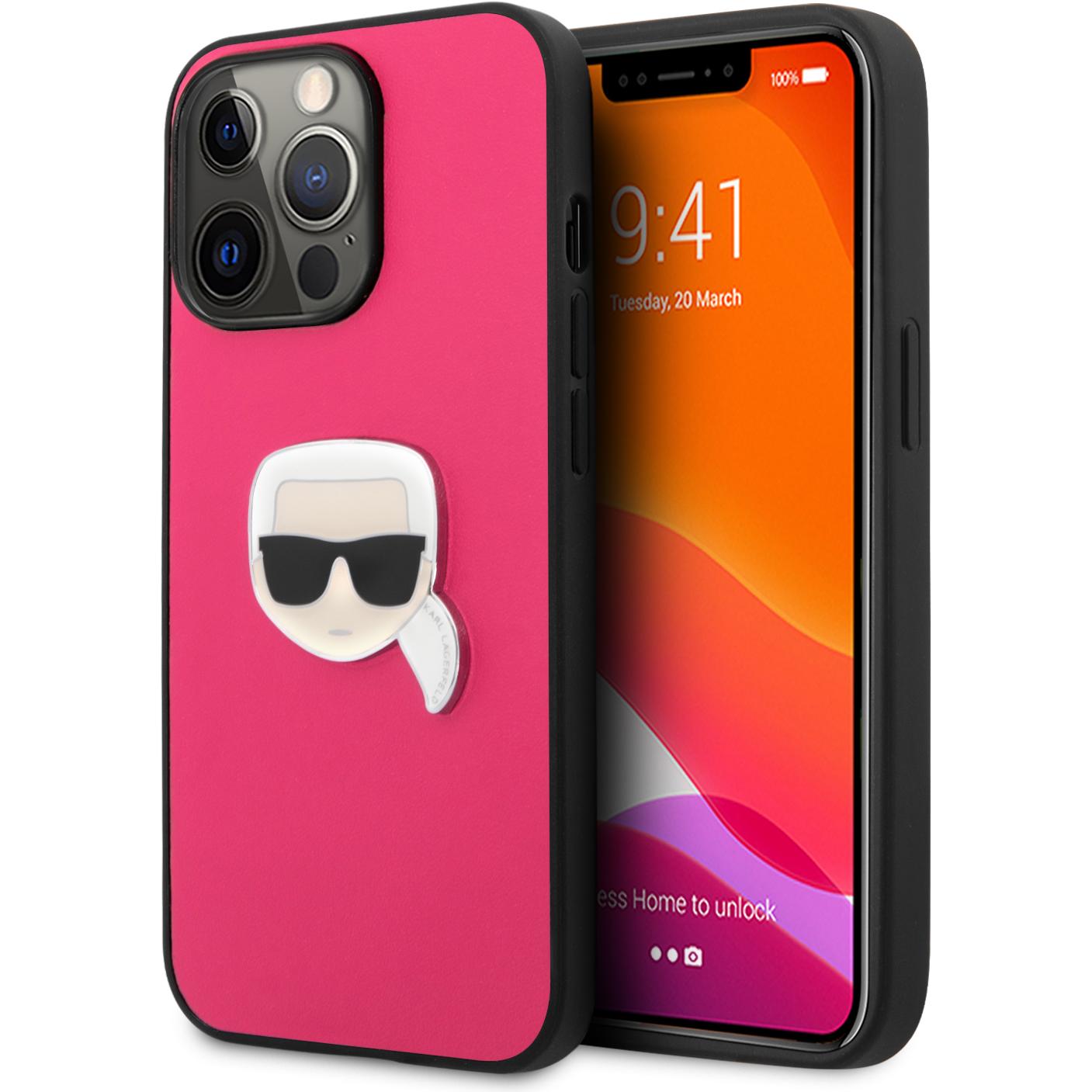 Karl Lagerfeld Case (Apple iPhone 13 Pro), Smartphone Hülle, Pink