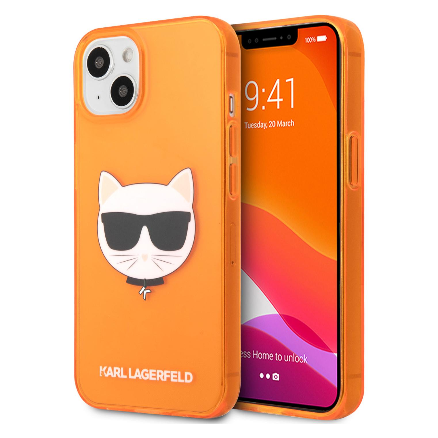 Karl Lagerfeld Case (Apple IPhone 13 Mini), Smartphone Hülle, Orange