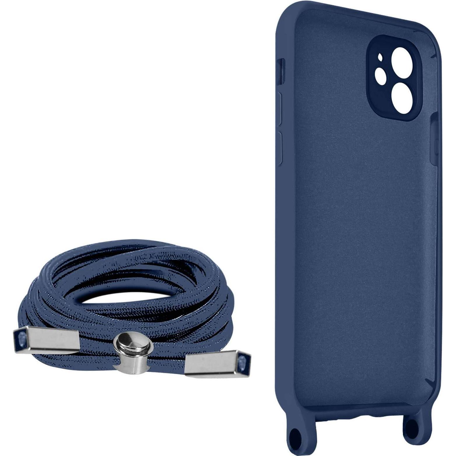 Thumbnail - Avizar Halbsteife Schutzhülle mit Kette Series, Handykette, Blau