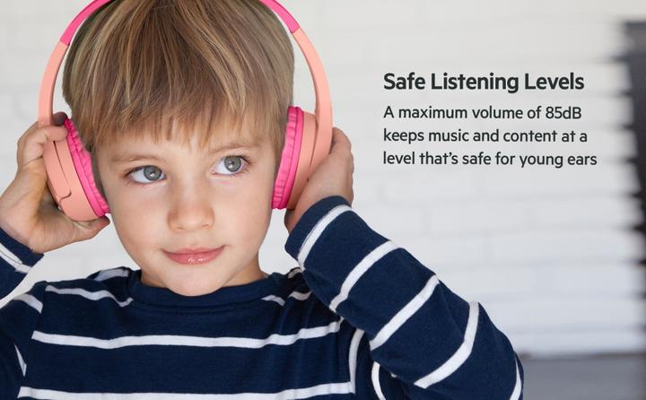 Image du produit Belkin Soundform Mini-Ear pour enfants BT USB-C pi. AUD002btPKV3