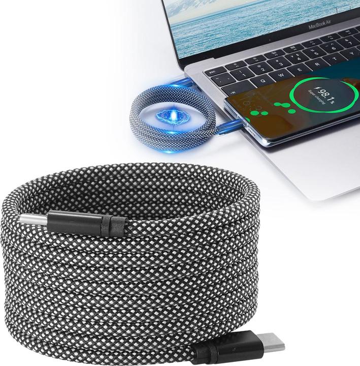 Actual product image Ideoon USB C — USB C (2 m, USB 2.0, 100 W)