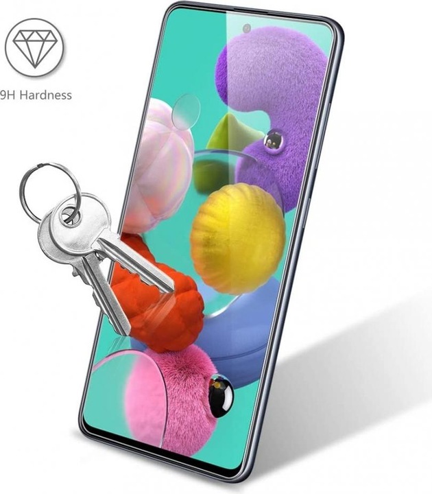 Produktbild Screenguard Samsung Galaxy A52 Panzerglas Schutzfolie Case Friendly Design (Samsung Galaxy A52)