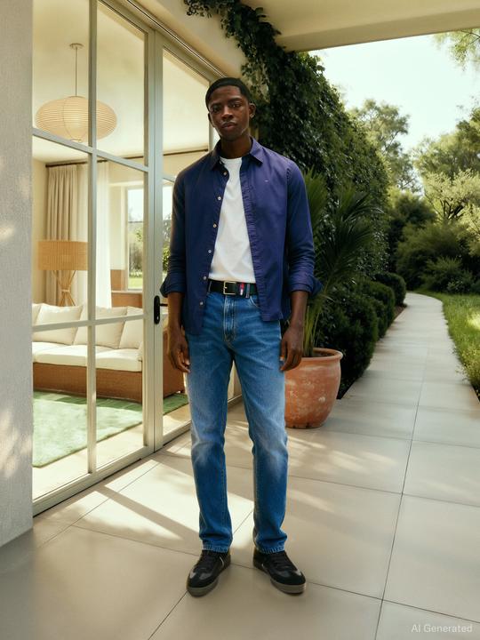 Immagine prodotto Hilfiger Denim Camicia con vestibilità regolare (XL)