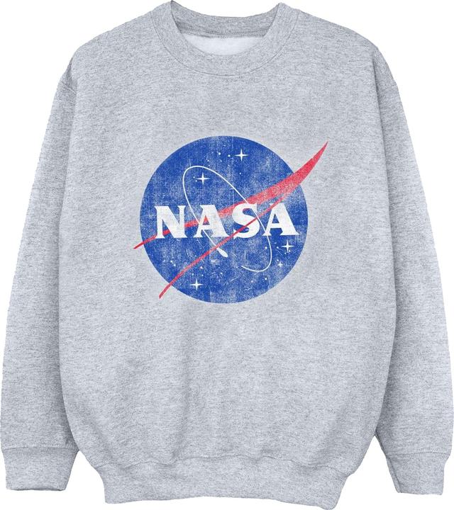 Immagine prodotto Nasa Felpa Logo Effetto Invecchiato Ragazze (128)