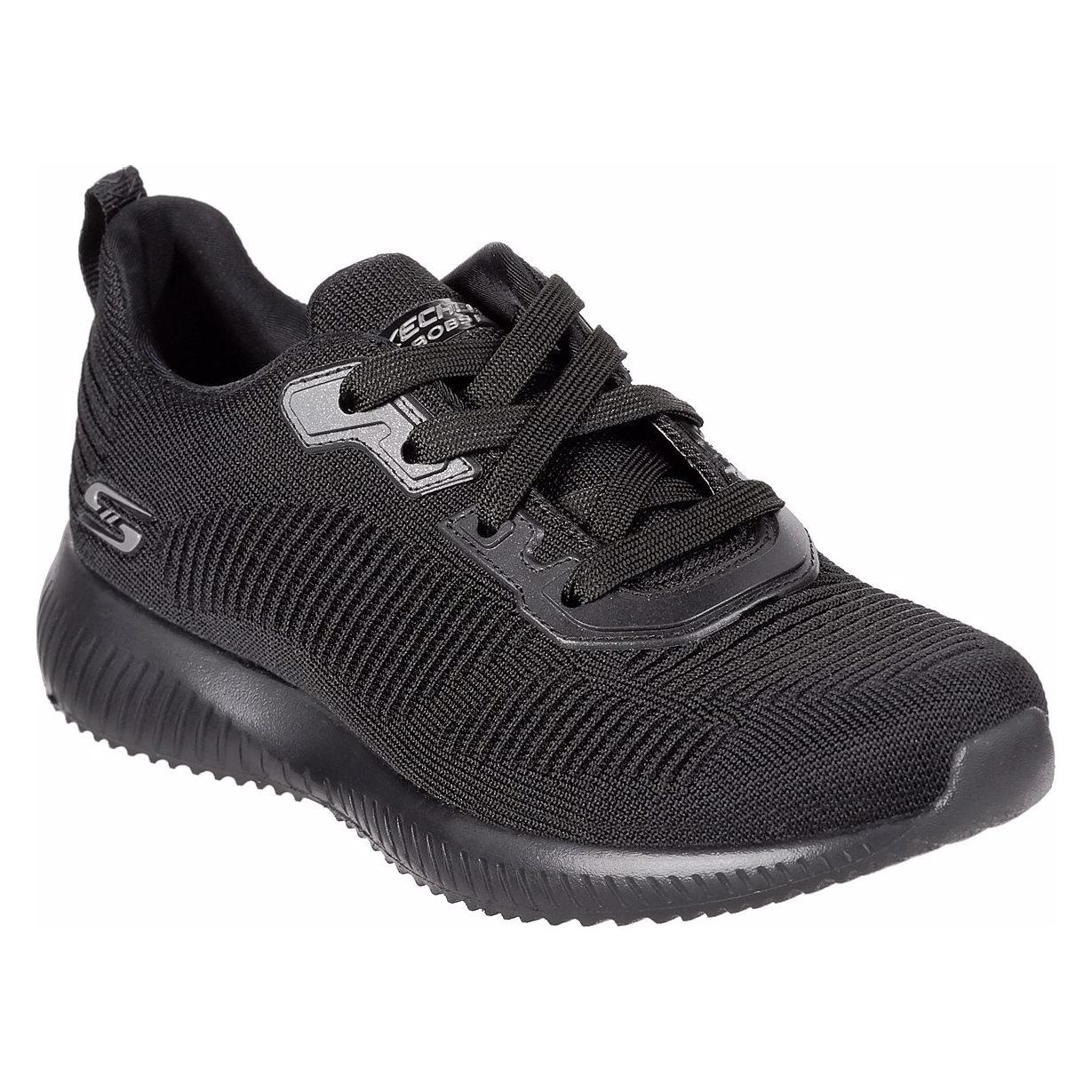 Skechers, Damen, Sneakers, Bobs Squad Tough Talk Trainingsschuh Damen, Schwarz, (36.5)