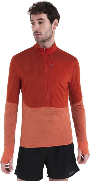 Actual product image Icebreaker Men Merino 200 Realfleece Descender LS Half Zip (XL)