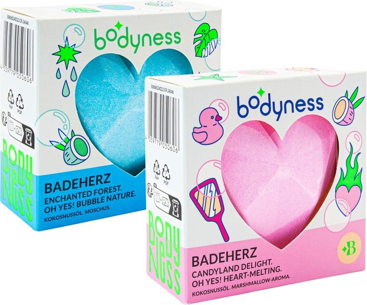 Actual product image Craze Bodyness Bath Heart Assorted (Bath salts)