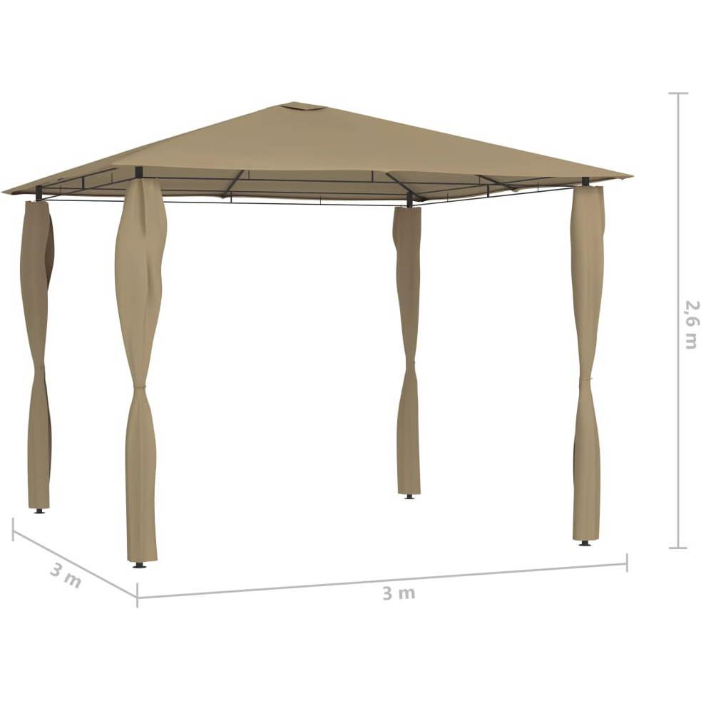 Thumbnail - VidaXL, Pavillon, Nazariy (300 cm, 300 cm)