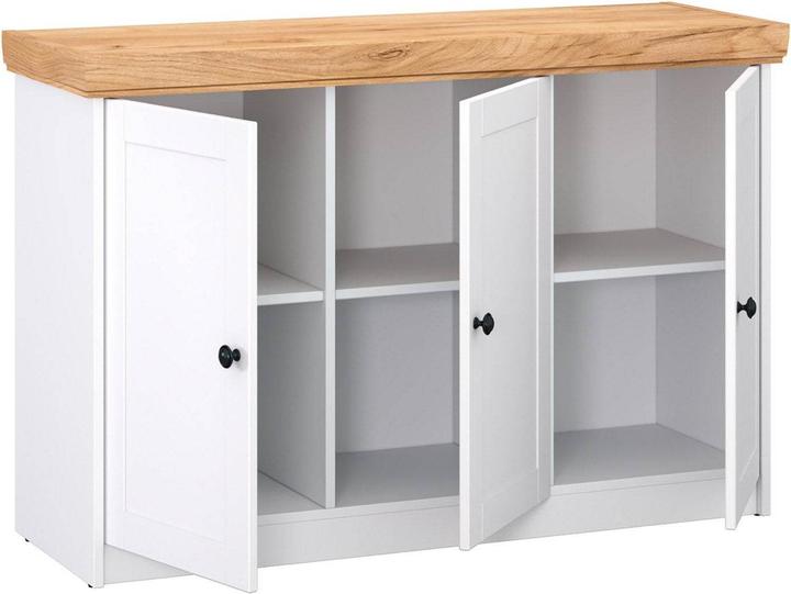 Produktbild Homestyle4u Kommode Sideboard (134.60 x 41.80 x 82 cm)
