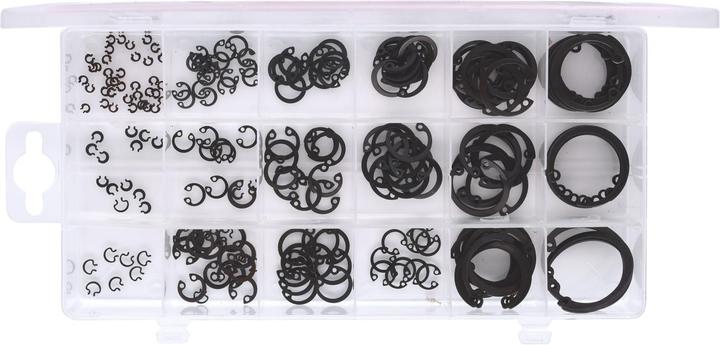 Actual product image KS Tools Assortment snap rings inside, Ã˜ 3-32mm, 180 pcs.