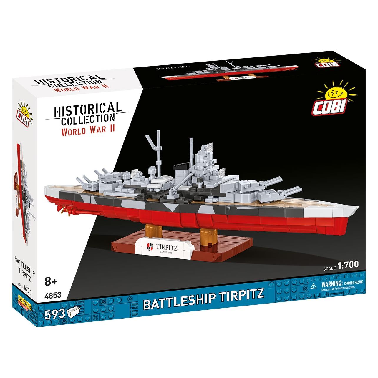 Cobi H.C. WWII Battleship Tirpitz 600T (4853)