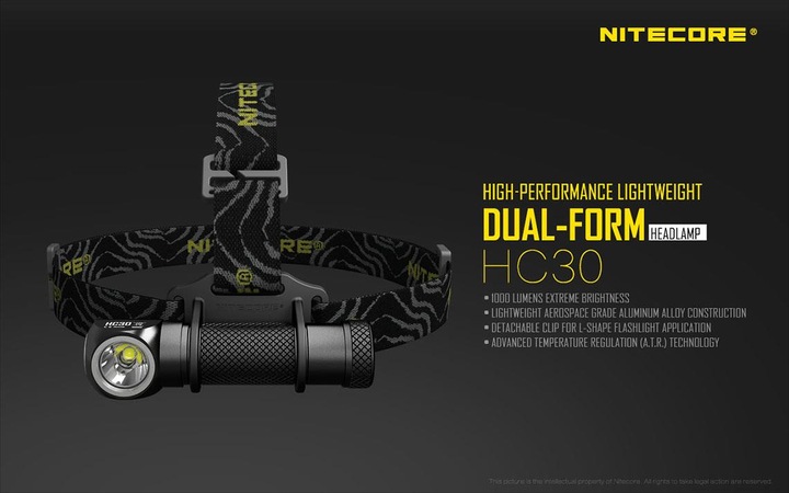 Produktbild Nitecore Hc30 (1000 lm)