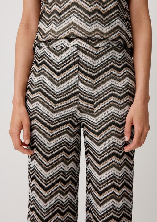 Immagine prodotto Comma Hose Regular: Culotte mit Zickzack-Muster (32)