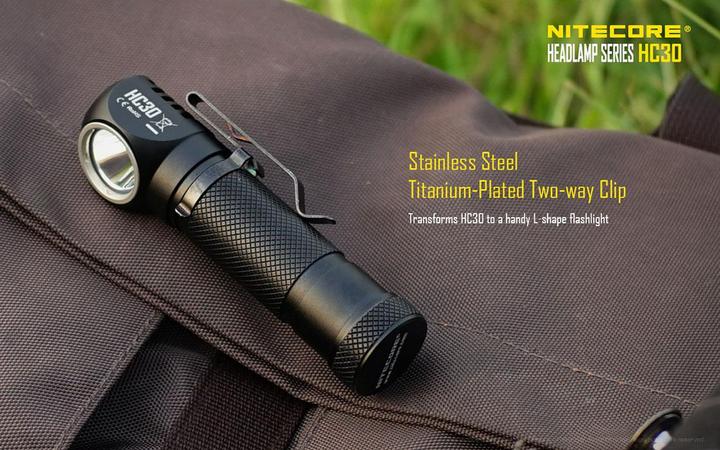 Actual product image Nitecore Hc30 (1000 lm)