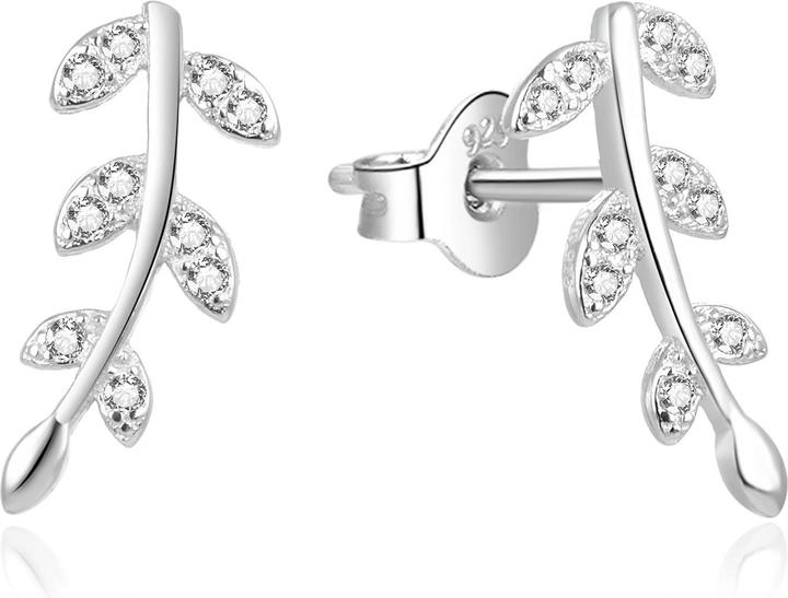 Immagine prodotto Beneto Orecchini longitudinali in argento con zirconi AGUP2033 (L)