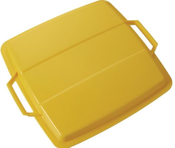 Produktbild kaiserkraft Steckdeckel, mit 2 Handgriffen (90 l)