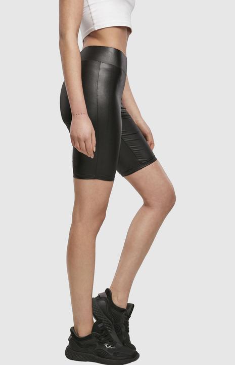 Image du produit Urban Classics Ladies Imitation Leather Cycle Shorts (M)