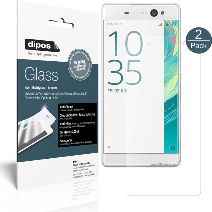 atFoliX Pellicola Vetro per Sony Xperia XZ2 Compact 9H