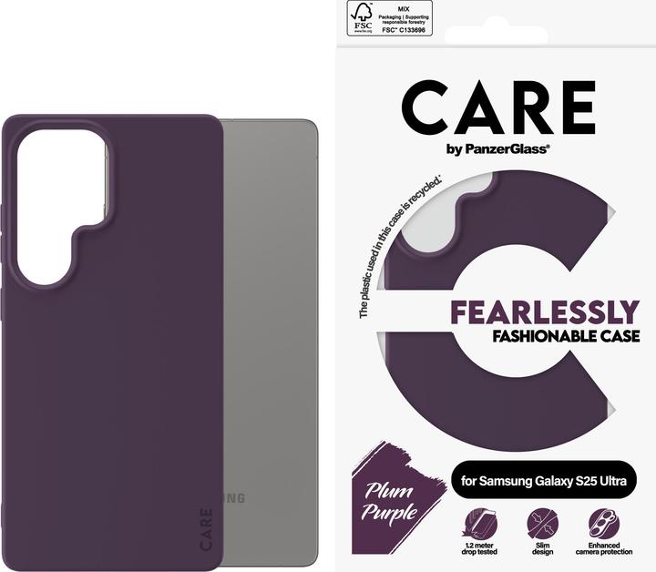 Produktbild PanzerGlass CARE by ® Fashionable Case Plum Purple Samsung Galaxy S 2025 Ultra (Samsung Galaxy S25 Ultra)