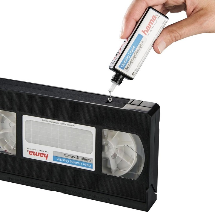 Image du produit Hama Cassette de nettoyage vidéo VHS/S-VHS