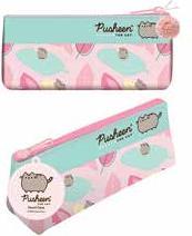 Actual product image Pyramid Pusheen Pencil Case (Pusheen Pouch Design) Zip Up Pouch Pencil Case for Girls