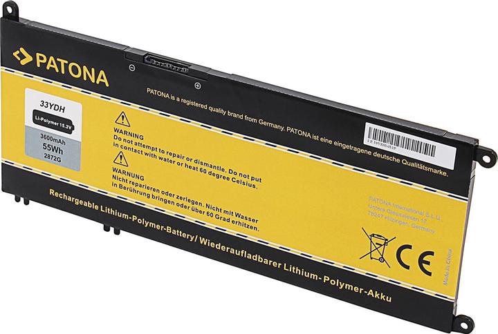 Actual product image Patona 2872 (3600 mAh)