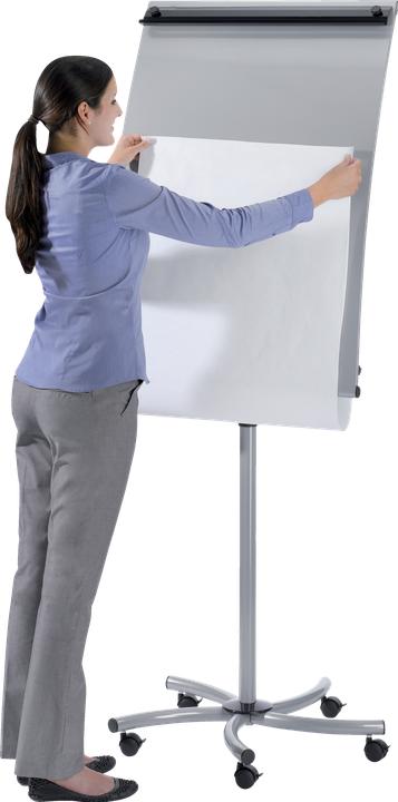 Actual product image Franken Flipchart Easel Mobile PRO (70 x 103 cm)