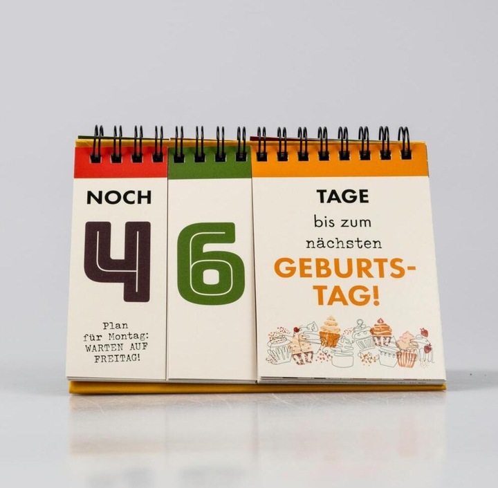 Actual product image Countdown calendar for the office (Hardcover, German)