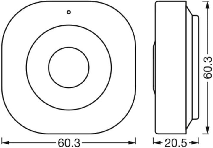 Actual product image Osram SMART+ WIFI MOTION SENSOR White (5 m)