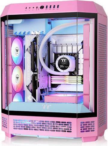 Produktbild Thermaltake TT CT120 EX ARGB Sync PC Cooling Fan 3 Pack Pink (120 mm, 3x)