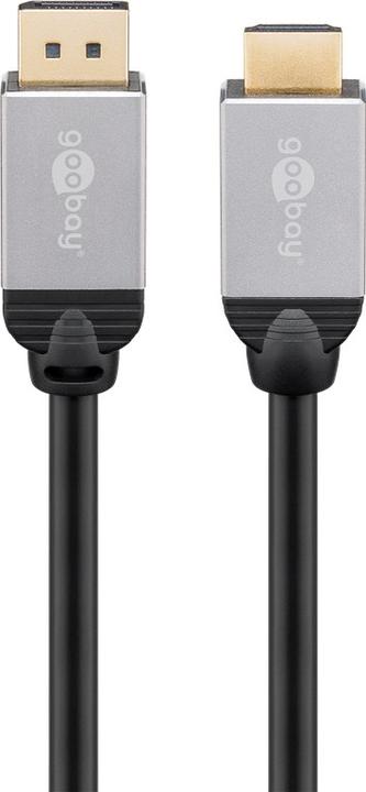 Produktbild Goobay DisplayPort — HDMI (Typ A) (1 m, DisplayPort, HDMI, 2.0)