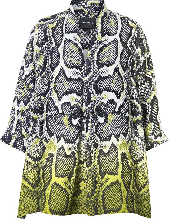 Produktbild Ulla Popken Tunika, Schlangen-Design, Kelchkragen, 3/4-Arm (58)