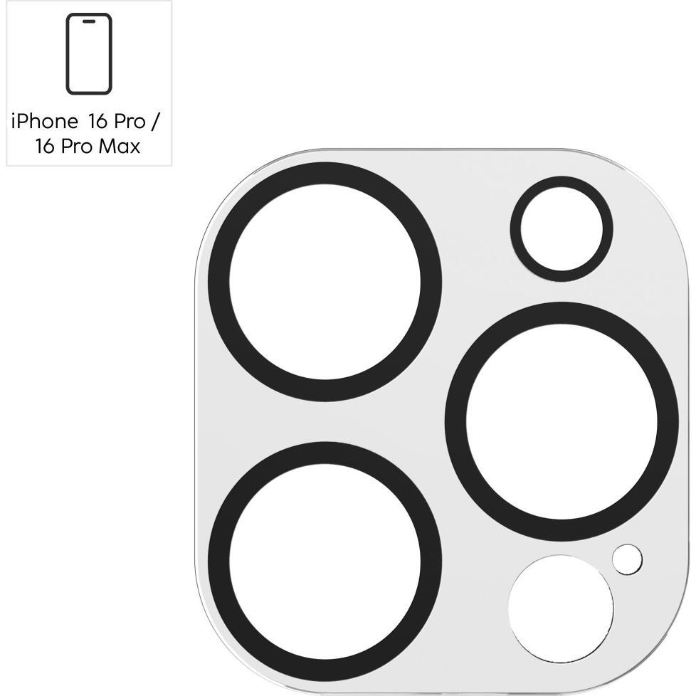 Thumbnail - Hama Cam Protect (1 Stück, Apple iPhone 16 Pro Max, Apple iPhone 16 Pro), Smartphone Schutzfolie, Transparent