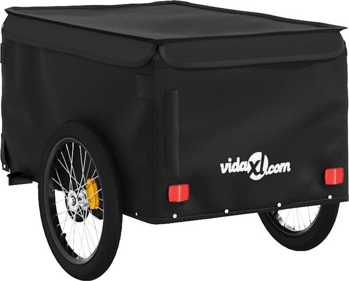 Produktbild vidaXL Fahrradanhänger 30 kg Eisen