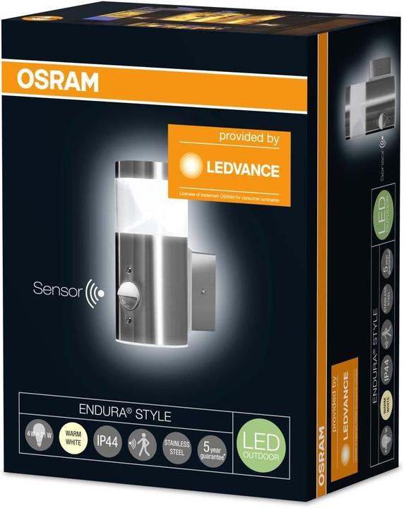 Produktbild Osram LEDAussenwandleuchte Bewegungsmelder Endura Style Mini Cylinder Wall