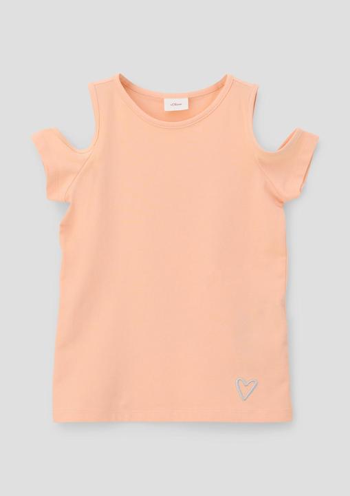 Produktbild S.Oliver T-Shirt T-Shirt mit Cut-outs (104, 110)