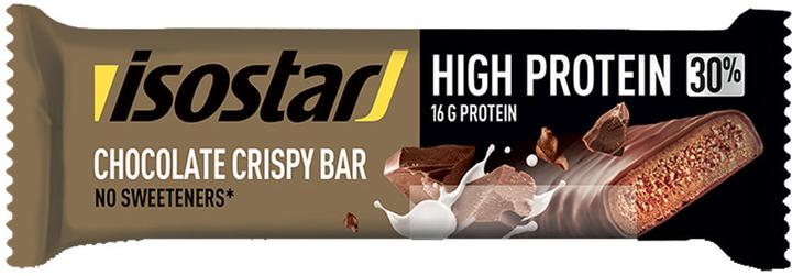 Image du produit Isostar Barre croustillante au chocolat 30% hyperprotéiné, 16 x 55g (16 pcs, 55 g)