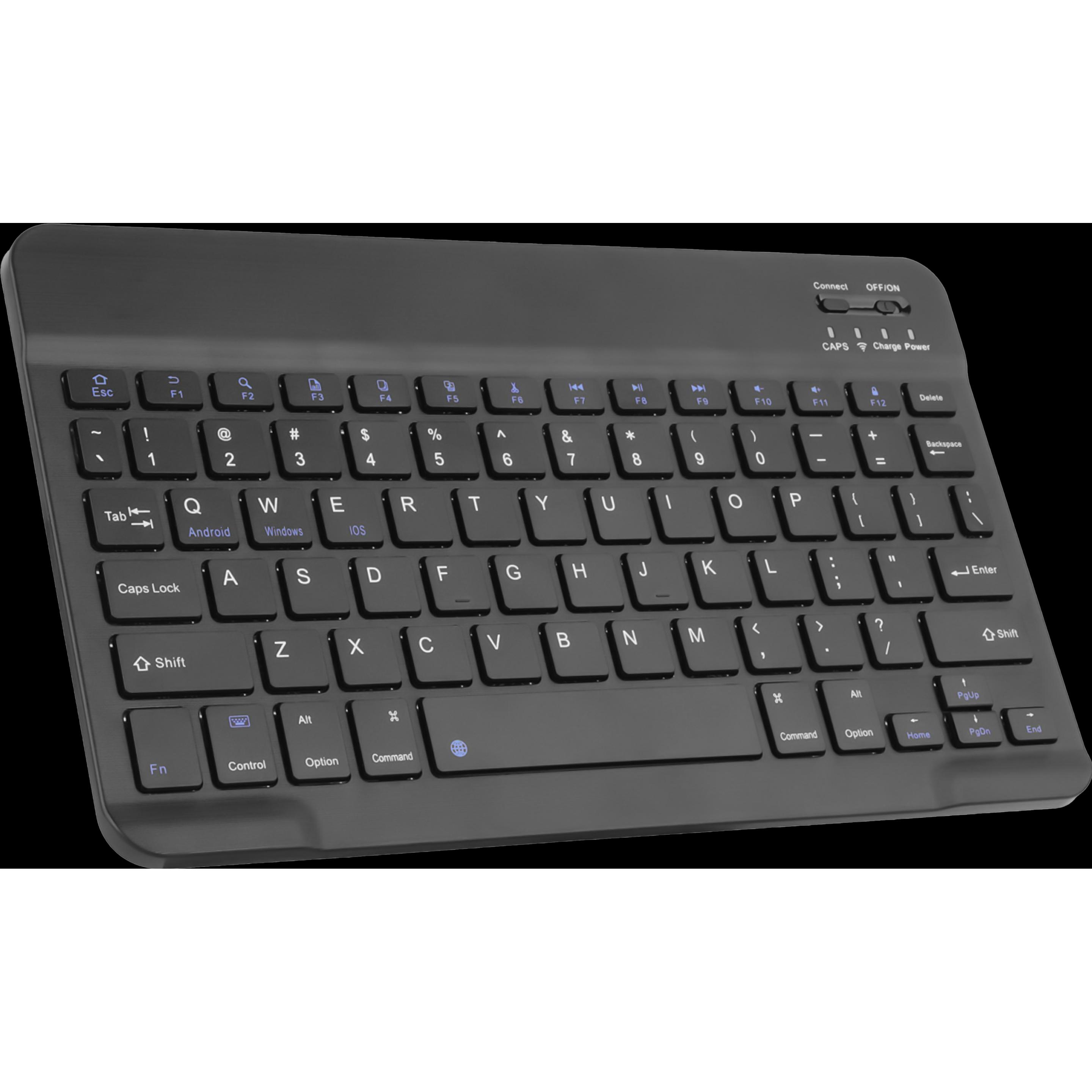 Cazy Tastatur Hülle Kompatibel mit Samsung Galaxy Tab S9+ / S9 FE+ - Schutz Etui mit magnetisch (Eng. Int., Galaxy Tab S...