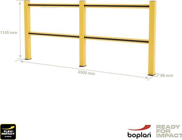 Produktbild Boplan Schutzgeländer Flex Impact® HD Light
