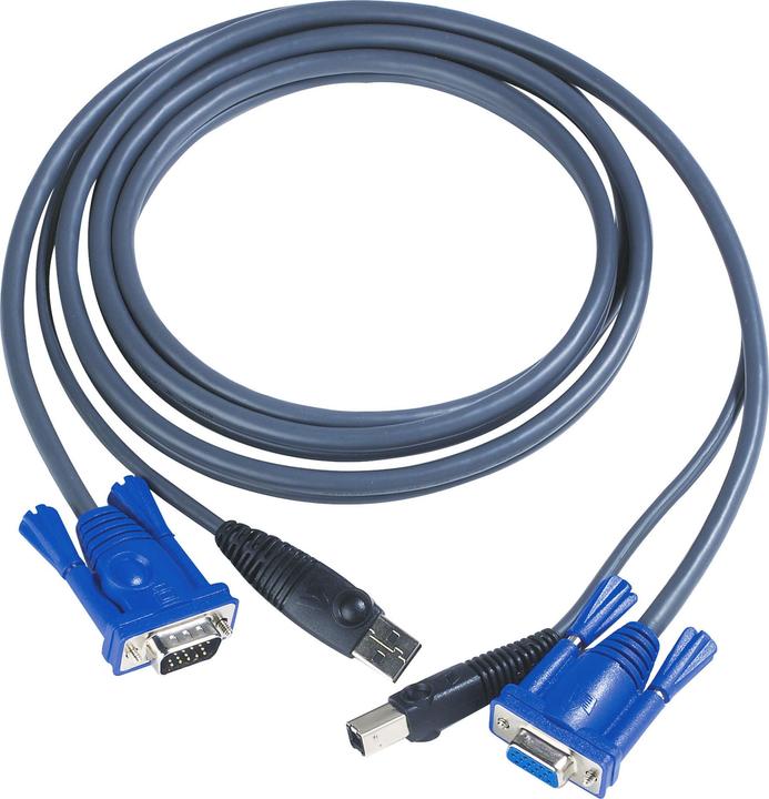 Aten 2L-5003U KVM cable set, VGA, USB, length 3m