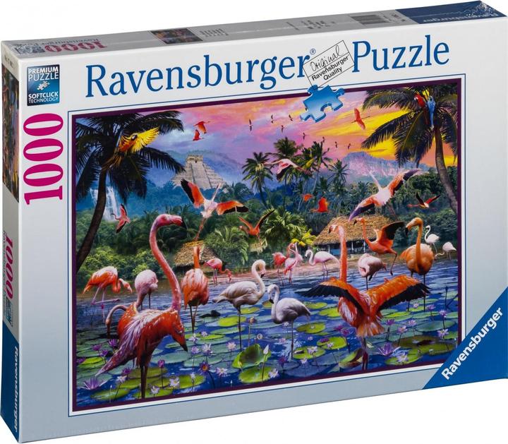 Immagine prodotto Ravensburger Fenicotteri rosa (1000 pezzi)