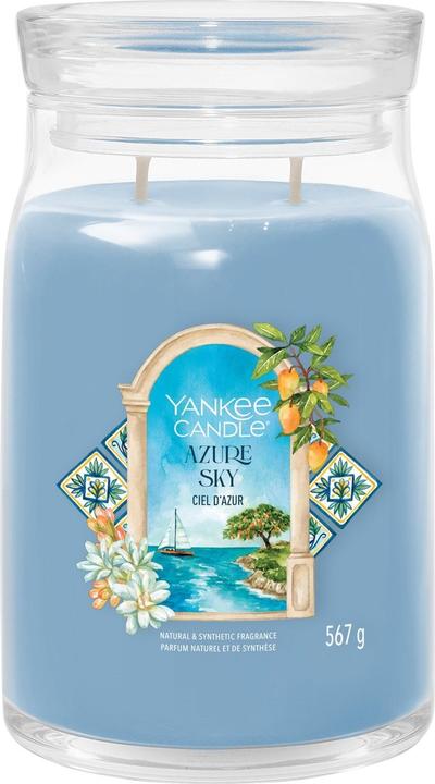 Actual product image Yankee Candle Azure Sky