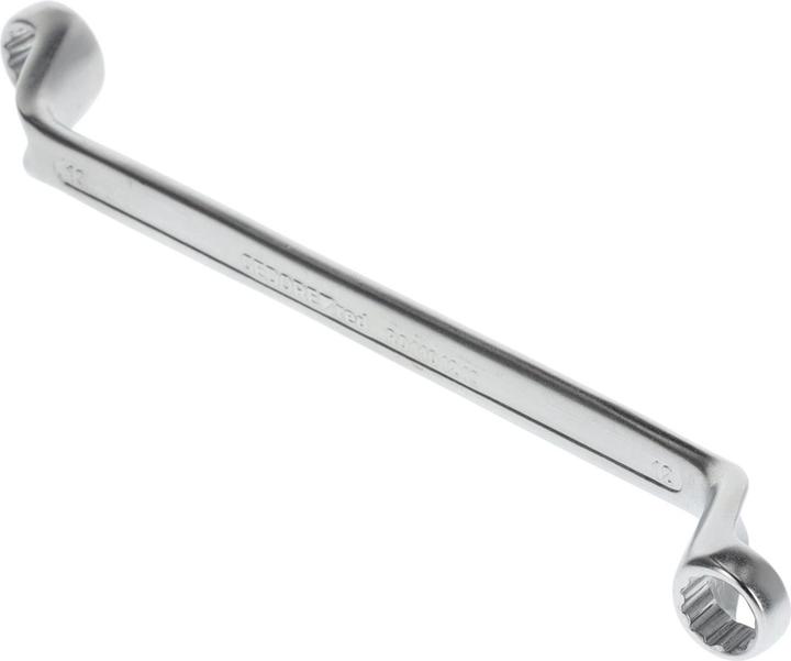 Actual product image Gedore Red red Double ring spanner, AF 12 x 13 mm, L 215 mm, chrome vanadium steel, silver (12 mm)